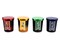 Harry Potter Hogwarts House Scented Soy Wax Candles | Set of 4